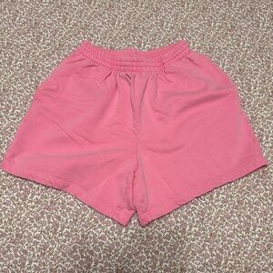 skims boyfriend sweat shorts